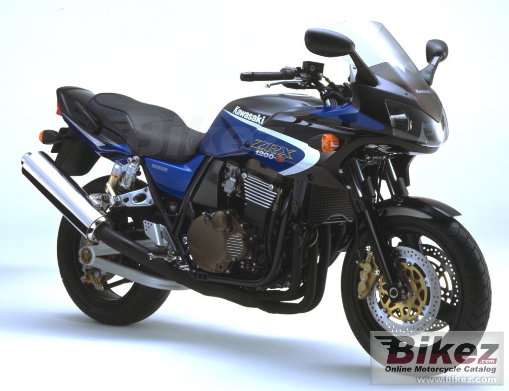 Big i. Published with permission. zrx 1200 s picture and wallpaper from Bikez.com